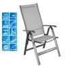 MFG 987966 Mec Top Klappsessel ; Farbe: Schwarz/Grau/Weiß Produktbild-Vorschau 3