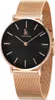 Alienwork Damen Herren Armbanduhr Quarz rose-gold mit Produktbild-Vorschau 4
