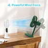 Handventilator, Tragbarer Leise Mini Ventilator, Produktbild-Vorschau 4