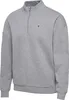 hummel hmlLOOSE HALF ZIP  BEE GREY MELANGE GREY MELANGE L Produktbild-Vorschau 4