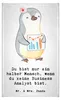 Mr. & Mrs. Panda Handtuch Business Analyst Herz - Weiß - Produktbild-Vorschau 1