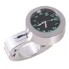 1pc moto d'argent étanche guidon Glow Mount montre Voir les images du produit 4