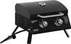 Outsunny Gasgrill BBQ Tischgrill 2 Brennern Camping Grill Produktbild-Vorschau 1