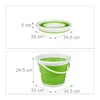 Seau pliable Relaxdays, seau de nettoyage de 10 l, pliable Voir les images du produit 4
