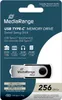 MediaRange USB-Stick  USB 3.2 Gen1 USB-C   256GB Produktbild-Vorschau 2