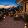 Piastrelle in PVC per terrazza, 44 pezzi, 30x30 cm, circa 4 Anteprima dell’immagine prodotto 3