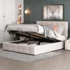 Boxspringbed 140x200 cm met hydraulische opbergruimte, Productafbeelding-voorbeeld 10