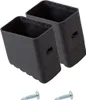 Krause® MONTO Fußkappe (Paar) schwarz 33x20 mm, für MONTO Produktbild-Vorschau 1