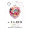Papierowe konfetti do balonów Confetti Mix 30 cm, 6 szt. Podgląd zdjęcia produktu 2