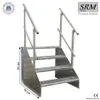 4 Stufen Standtreppe Modell 1 freistehend verzinkt Treppe Produktbild-Vorschau 2