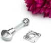 WC-Drehverschluss für Toilettentüren-Rosette |BB| Nickel Produktbild-Vorschau 2