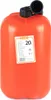 A bright orange jerrycan with a black cap and a label on the front. Náhled obrázku produktu