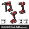 Jeu de vis Einhell avec embouts dans un coffret E-Case, 2 Voir les images du produit 13