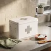 Metallische Erste-Hilfe-Box mit herausnehmbarer Ablage, Produktbild-Vorschau 2