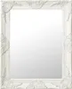 vidaXL Nástenné zrkadlo v barokovom štýle 50x60 cm biele Náhľad obrázku produktu 6