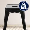 CLP Hocker Armin aus Metall bis 200 kg belastbar stapelbar Produktbild-Vorschau 5
