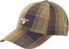 Barbour Tartan-Sport-Baseballkappe, Grün One Size Produktbild-Vorschau 1