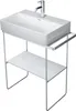 Metallkonsole DURASQUARE bodenst höhenv. +50mm f WT 235660 Produktbild-Vorschau 1