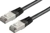 VALUE Patchkabel Cat.6 (Class E) S/FTP (PiMF), schwarz, 5 m Produktbild-Vorschau 1