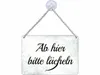 Kulthänger Blechschild Lächeln KH 022 Produktbild-Vorschau 2