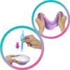 Two circular panels showing steps in a toy's assembly or use. Voir les images du produit