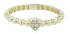 333/- Gold Ring "Adara" Zirkonia, 8 Karat, Gelbgold Produktbild-Vorschau 3