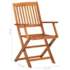Möbel 13-tlg. Garten-Essgruppe 280x90x75 cm Massivholz Produktbild-Vorschau 11