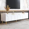 Merax TV-Schrank mit 3D-Türen, TV Lowboard mit goldene Produktbild-Vorschau 1