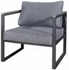 MOSTRARE | Fauteuil de jardin - Gris - Aluminium - Avec Voir les images du produit 1