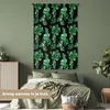 MuchoWow® Wandteppich Wandbehang Blumen - Blätter - Produktbild-Vorschau 4