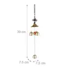 Relaxdays Windspiel 2er Set, Metall Glockenspiel, draußen & Produktbild-Vorschau 4