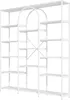 STILVORA 160 x 30 x 180 cm Bücherregal mit mehreren Produktbild-Vorschau 6