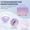 LVHOM Set de 4 valises à coque rigide avec trousse de Voir les images du produit 4