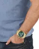 Versace VE2I00621 V-Ray Chronograph green gold nerezový Náhled obrázku produktu 5