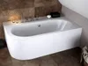 Asymmetrische Badewanne - 170 x 75 cm - Links - ohne Produktbild-Vorschau 4