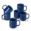 Ensemble de tasses VANCASSO, 6 pièces, en grès, capacité de Voir les images du produit 1