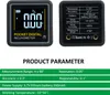 4 x 90 Přenosný digitální inklinometr LCD podsvícený Náhled obrázku produktu 5