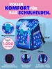 PREMIUM Mädchen Schulranzen 1. Klasse in Blau Rosa mit Produktbild-Vorschau 3