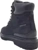 A black winter boot is shown from the side and back. Produktbild-Vorschau