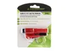 A product packaged for retail sale, showing the safety keychain and its features. Produktbild-Vorschau