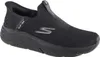 A single black Skechers slip-on shoe is shown from a side-diagonal angle against a white background. Náhľad obrázku produktu