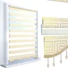 Doppelrollo ohne Bohren Klemmfix Rollos Fensterrollo Medusa Produktbild-Vorschau 1