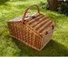 LUXUS Picknickkorb Weide 4 Personen – Porzellan Produktbild-Vorschau 11
