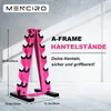 5-Stufiger Stahl-Hantelständer Trainingsregal Heimstudio Produktbild-Vorschau 2