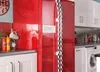 Klebefolie Möbel 45x100 cm - Signalrot Glanz - Möbelfolie Produktbild-Vorschau 3