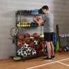 Relaxdays – regał na sprzęt sportowy, metalowy, na Podgląd zdjęcia produktu 3