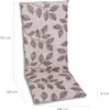 GO-DE Textil, Sesselauflage Hochlehner, 8er Set, Farbe: Produktbild-Vorschau 2
