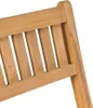 vidaXL Klappbare Garten-Barhocker 2 Stk. Massivholz Teak Produktbild-Vorschau 6