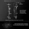 JOHO Regendusche Duschsystem ohne Duscharmatur, Edelstahl Produktbild-Vorschau 6