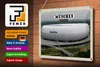 Blechschild Städte München Blick auf Allianzarena 30x20cm Produktbild-Vorschau 3